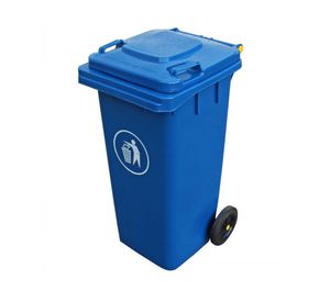 Contenedor de basura SN01 120 lt 94x46.50x56 cm azul