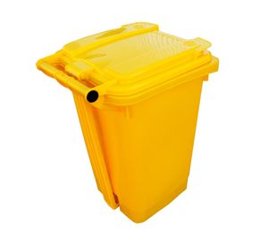 Basurero industrial SN06 amarillo 60 lt