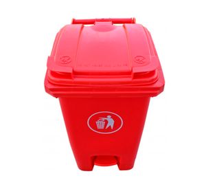 Basurero industrial SN06 rojo 60 lt