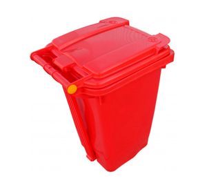 Basurero industrial SN06 rojo 60 lt