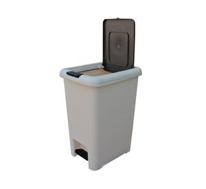 Contenedor de basura SN10 30 lt 50x30x39 cm beige