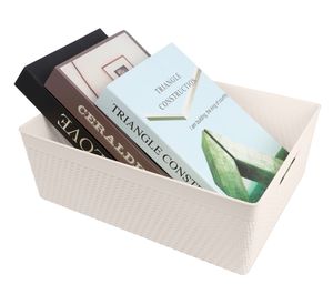 Canasto organizador clóset Look mimbre 10 lt