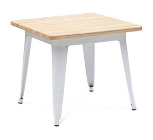 Mesa infantil Becca natura/blanco