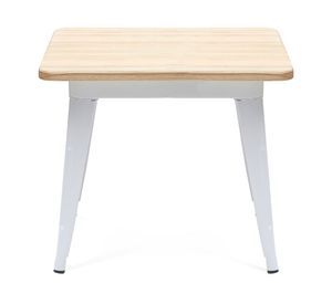 Mesa infantil Becca natura/blanco