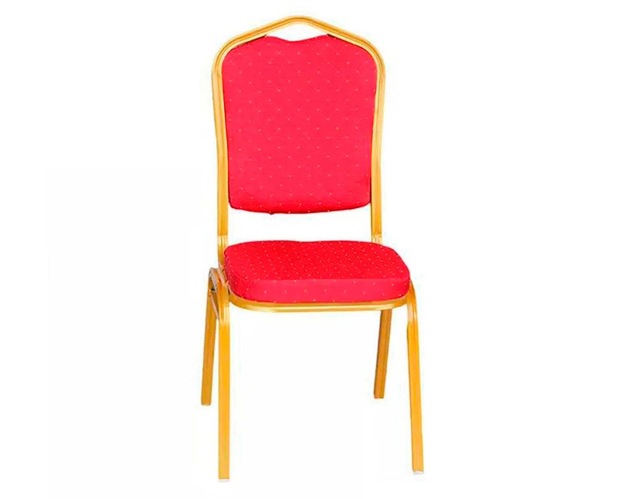 Importadora USA Silla de comedor aluminio FXP3565 rojo