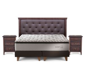 Cama europea 2 plazas Nest base dividida + set Brera