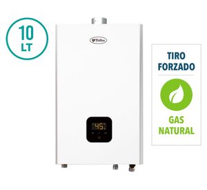 Calefont tiro forzado 10 litros gas natural Albin Trotter.
