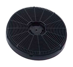 Filtro de carbón para campanas 16 cm negro