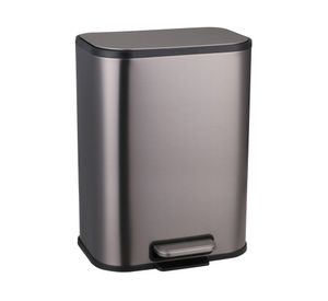 Basurero pedal cierre lento 20 lt