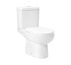 WC one piece piso 21 cm New ares blanco + fijación y asiento