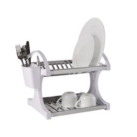 Secaplatos 12 platos Suprema blanco Brinox.