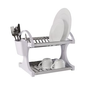 Secaplatos 12 platos Suprema blanco Brinox.