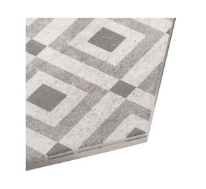 Gres Porcelanato 20x23 cm 1 m2 Hexagon gris