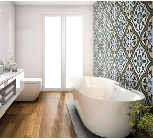 Porcelanato piso muro 25x25 cm Evoque carthusin 1 m2 Codicer