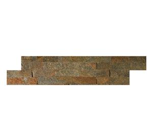 Fachaleta muro 15x60 cm Quarzo mix verde 0,577 m2 Klipen