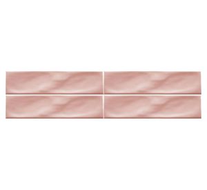 Cerámica muro Ice Craft rosado 9 mm 1 m2