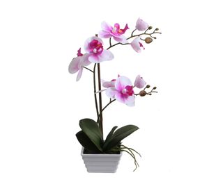 Orquídea rosada artificial 44 cm