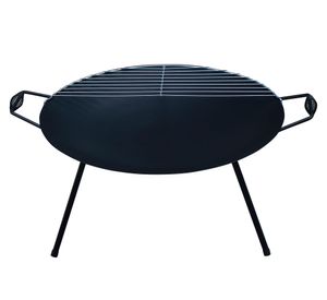 Disco carbón negro 64x55x32 cm