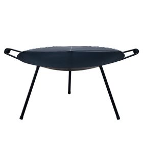 Disco carbón negro 64x55x32 cm