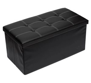 Banco baúl plegable CDX714 ecocuero 50 kg