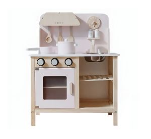 Mini hogar cocina infantil Maia rosado