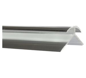 Perfil esquinero exterior plata 2.5 m