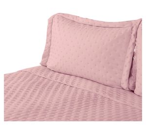 Quilt Microfibra rosa king