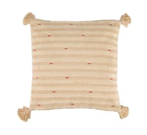 Cojín Tufted bordado 45x45 cm