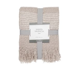 Mantas Valencia beige 125x150 cm