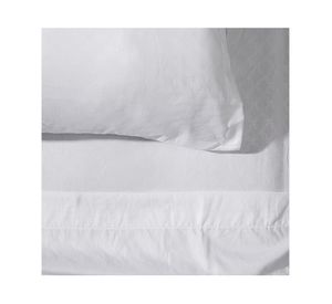 Juego de sábanas 1.5 plazas microfibra Textura blanco