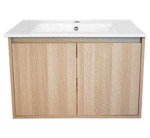 Mueble vanitorio Amelie Acacia 60 cm + cubierta