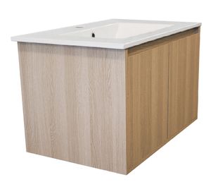 Mueble vanitorio Amelie Acacia 60 cm + cubierta