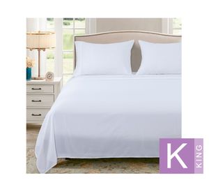 Juego de sábanas king microfibra Guarda blanco