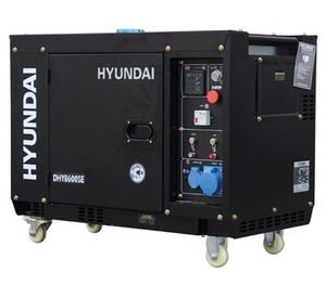 Generador eléctrico diésel 78DHY8600SE 6300W cerrado