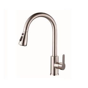 Monomando lavaplatos extraíble New Barcelona gris