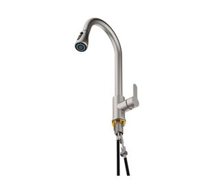 Monomando lavaplatos extraíble New Barcelona gris