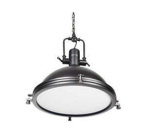 Lámpara colgar 1L E27 Warehouse negro Form Design