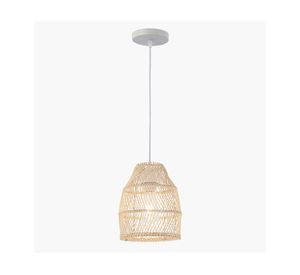 Lámpara colgar 1L E27 Sarah natural