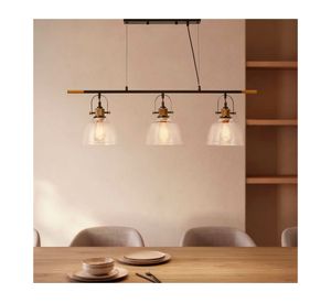 Lámpara de colgar 3L E27 Mae