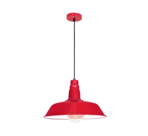 Lámpara colgar 1L E27 ISI rojo Form Design