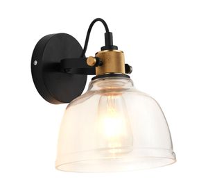 Lampara pared 1L E27 Mae vidrio