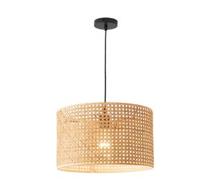 Pantalla de lámpara colgar 40 W E27 Malta natural