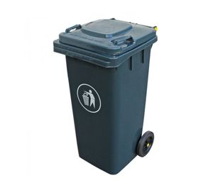 Contenedor de basura SN01 120 lt 90x47x47 cm gris