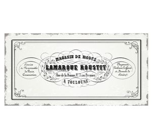 Cuadro metal 15x30 cm D4