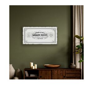 Cuadro metal 15x30 cm D4