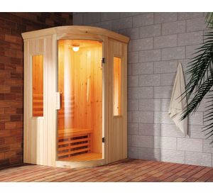 Sauna 2 personas Lahti natural Norglas