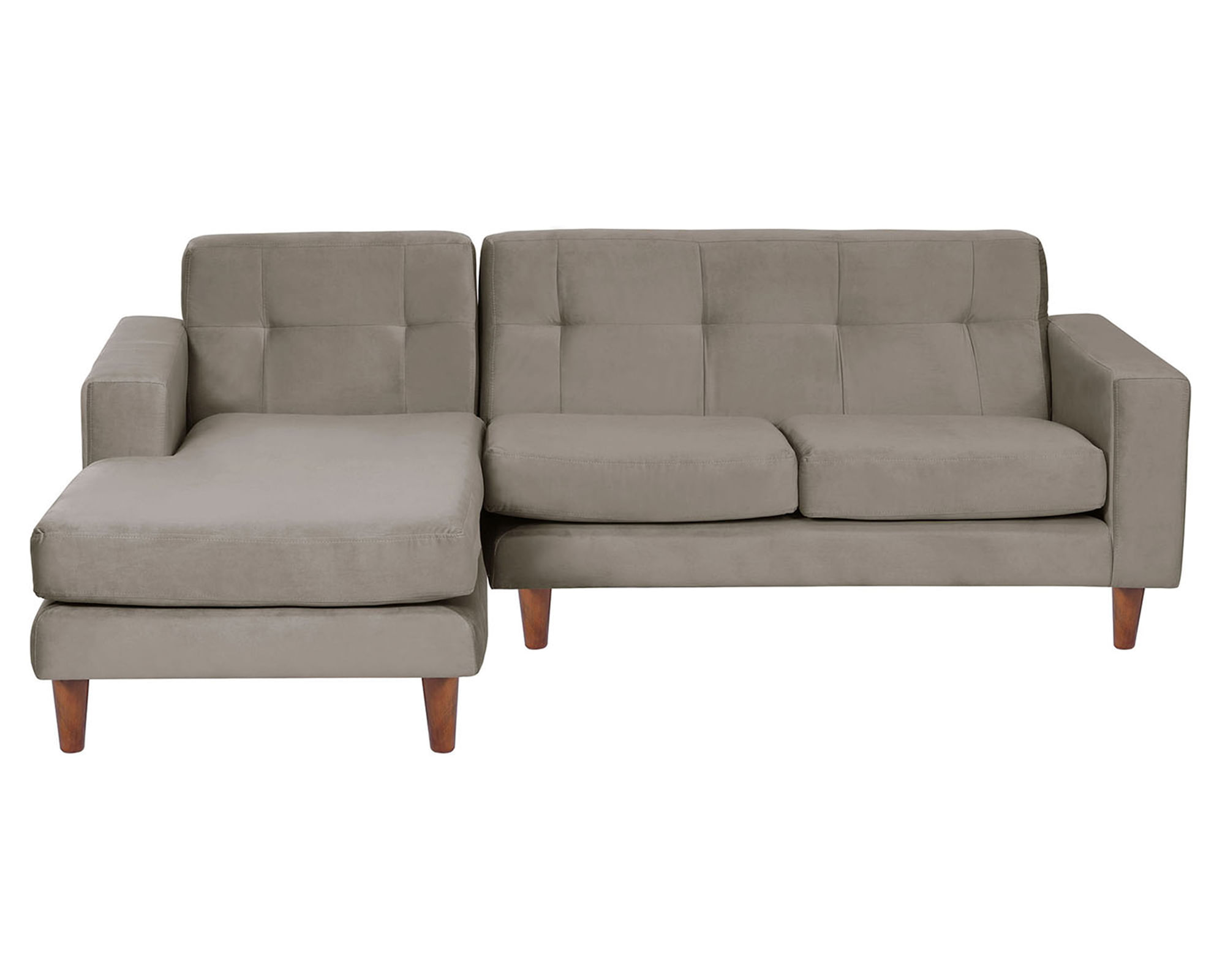 Latam Home Sofá Seccional Salerno izquierdo gris Latam Home