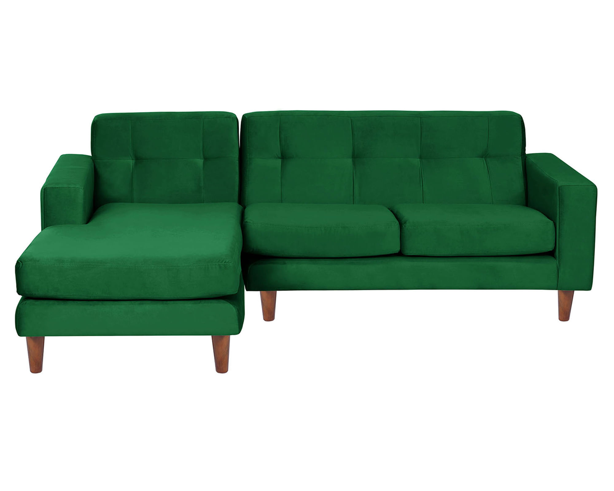 Latam Home Sofá Seccional Salerno izquierdo verde Latam Home