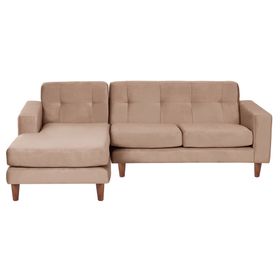 Sofá Seccional Salerno izquierdo beige Latam Home