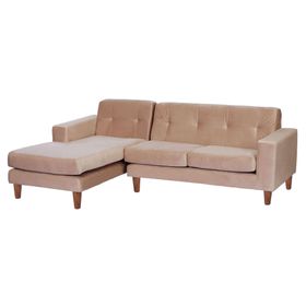 Sofá Seccional Salerno izquierdo beige Latam Home